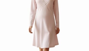 Mama-nova spavaćica sa dugim rukavima