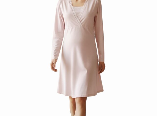 Mama-nova spavaćica sa dugim rukavima